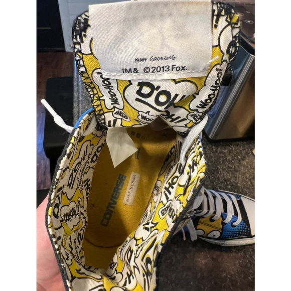 New The Simpsons x Chuck Taylor All Star High 'Homer D'oh!' - Picture 6 of 10